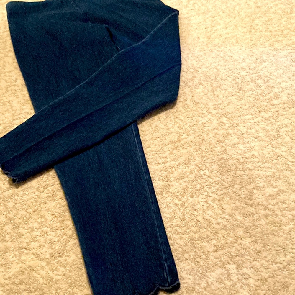 Dark denim jeans